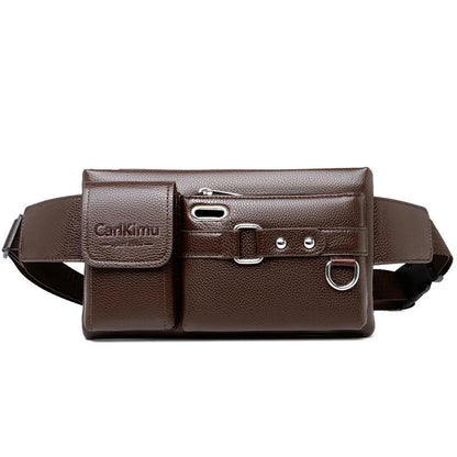 WEIXIER brand unisex single shoulder multifunctional sports running large capacity waist men's chest bag casual crossbody wallet