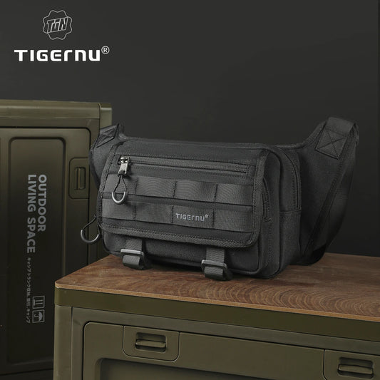 Tigernu Waist Bags For Men Outdoor Chest Bags Mountaineering Shoulder Bag Tactical Messenger Bags Crossbody Bags Male Fanny Pack
