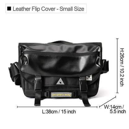Hot Selling Oxford Male's Messenger Bags Simple Cycling Sports Black Breathable Fashion Outdoor Sling Antitheft Crossbody Bag