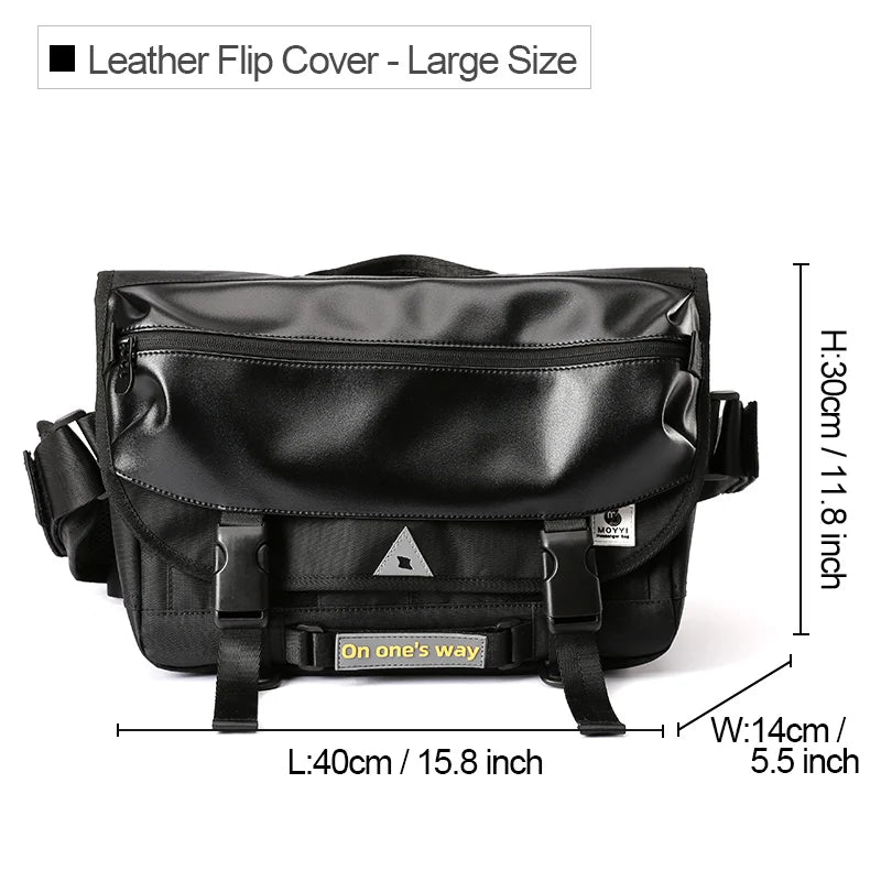 Hot Selling Oxford Male's Messenger Bags Simple Cycling Sports Black Breathable Fashion Outdoor Sling Antitheft Crossbody Bag