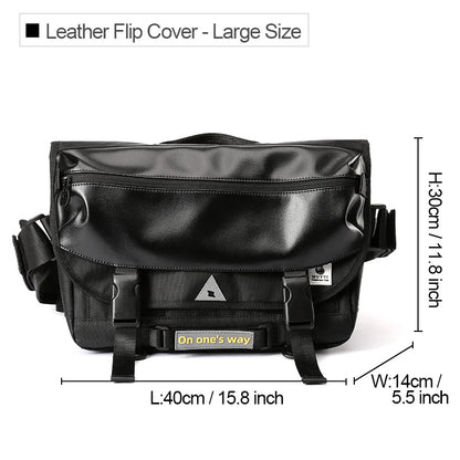 Hot Selling Oxford Male's Messenger Bags Simple Cycling Sports Black Breathable Fashion Outdoor Sling Antitheft Crossbody Bag