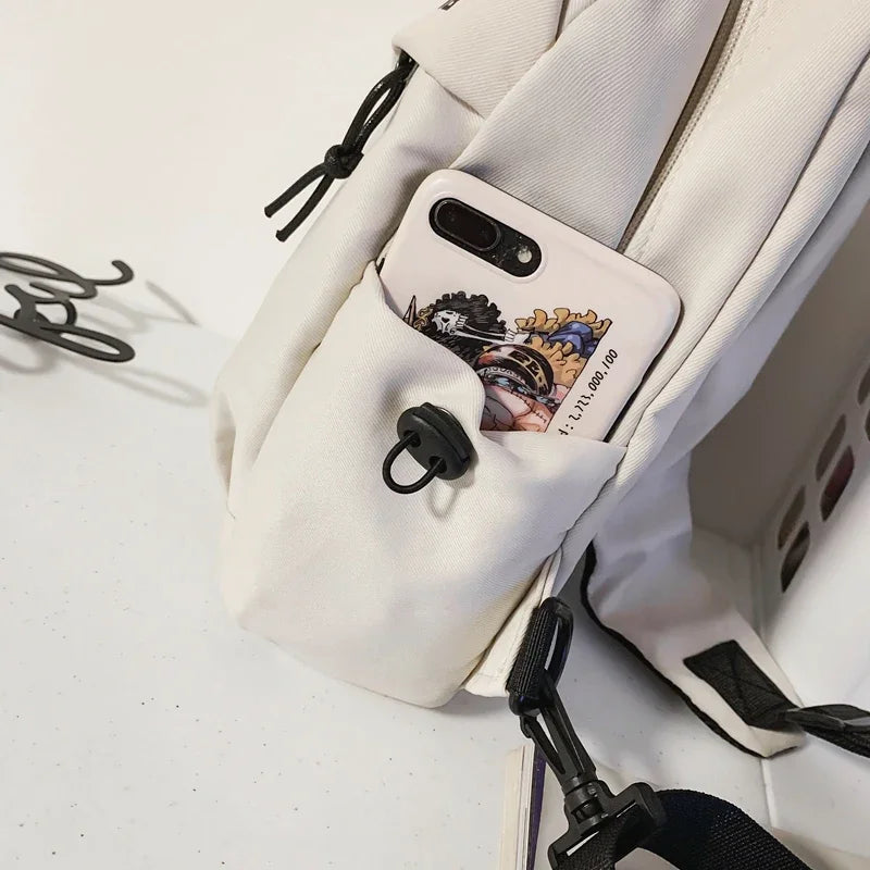 Crossbody Bag Men's Single Shoulder Small Backpack Chest Bag Women's Cycling Sports Mountain Climbing Boys Tablet Lightweight Mo